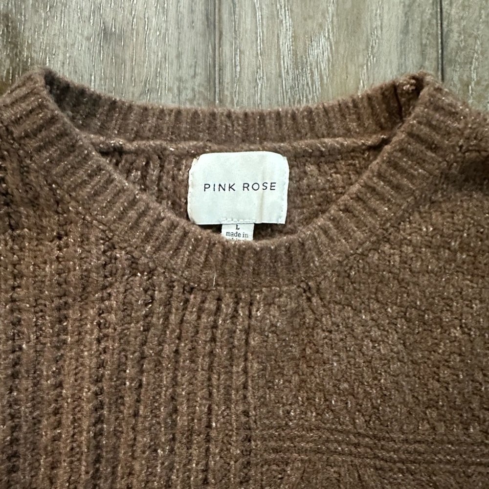 CUTEST Pink Rose Sweater Vest - Picture 3 of 9